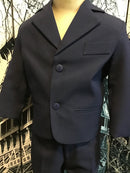 Bamboo | Formal wear Navy Younger Boys 3 button Jacket