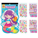 Sticker Pad Mermaid 250+pcs