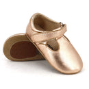 Skeanie | T-Bar Pre-Walker Rose Gold Shoes