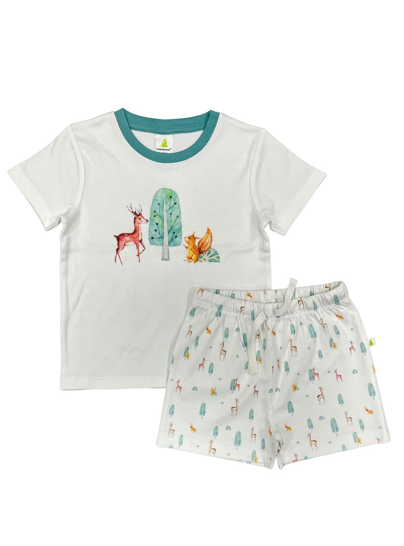 Imababywear | Top & Shorts Set - Taiga Deer