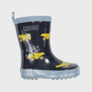 Korango Truck Gumboot Navy/Cyber Yellow