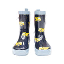 Korango Truck Gumboot Navy/Cyber Yellow
