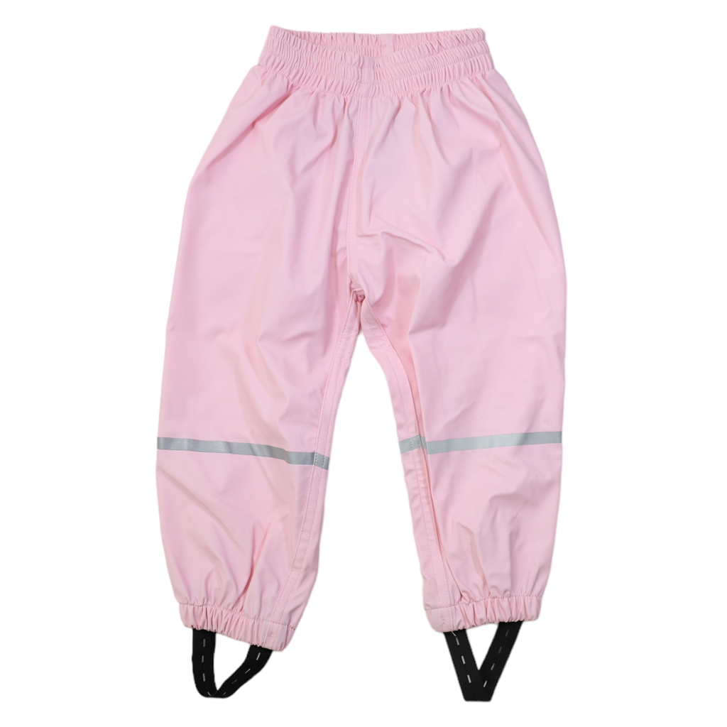 Pink rain pants shop