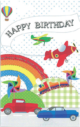 Happy Birthday General Vehicle Card