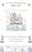 On the Christening of Your Baby Boy