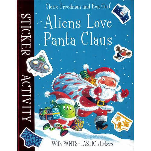 Aliens Love Panta Claus - Sticker Activity Book