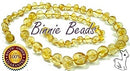 Amber Beads |  Baby Teething Necklace - Binnie Beads