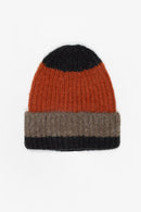 Antler | Kids Stripe Beanie | Rust