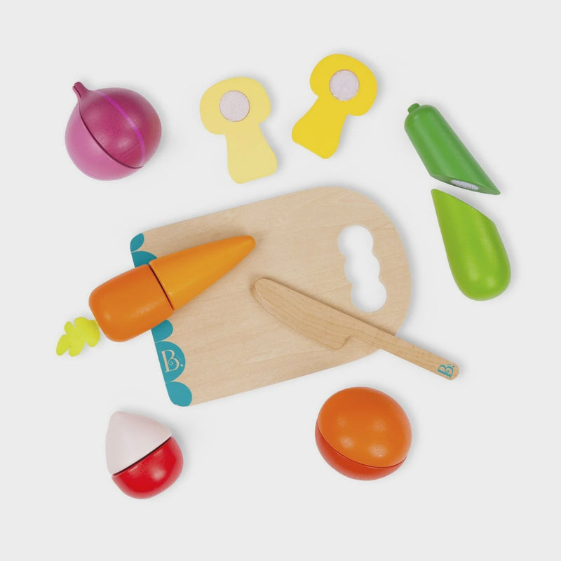 B. Toys Chop ‘n’ Play Wooden Vegetables