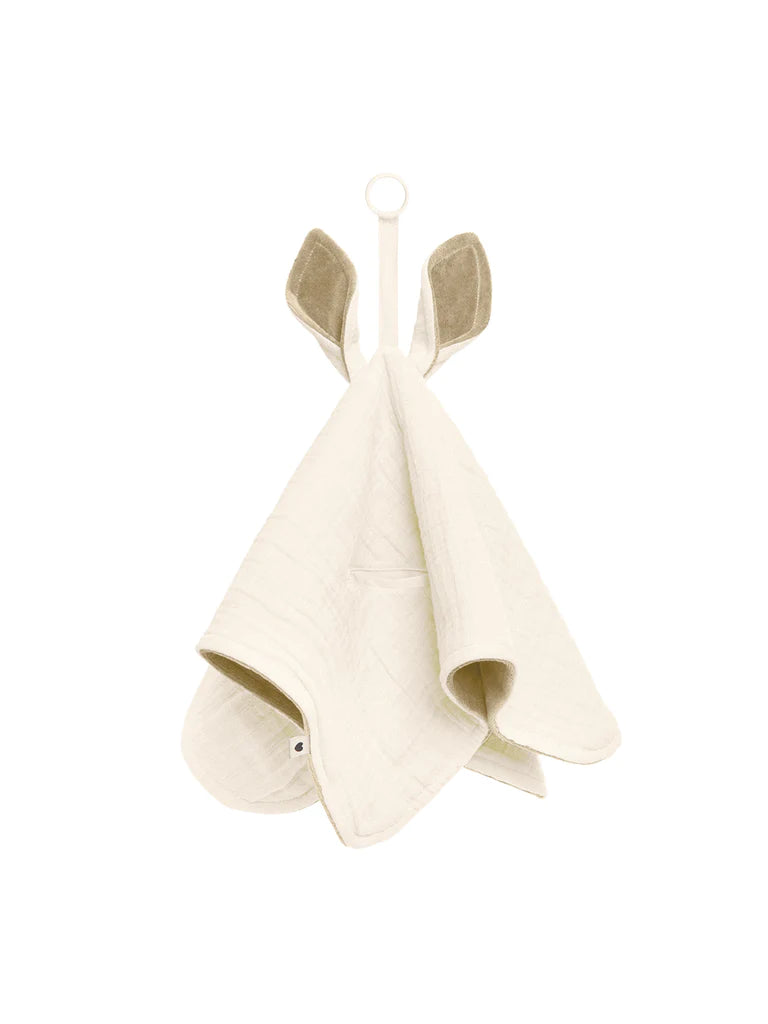 Kangaroo Cuddle Cloth with Pacifier Ring-Assorted