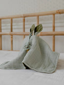 Kangaroo Cuddle Cloth with Pacifier Ring-Assorted