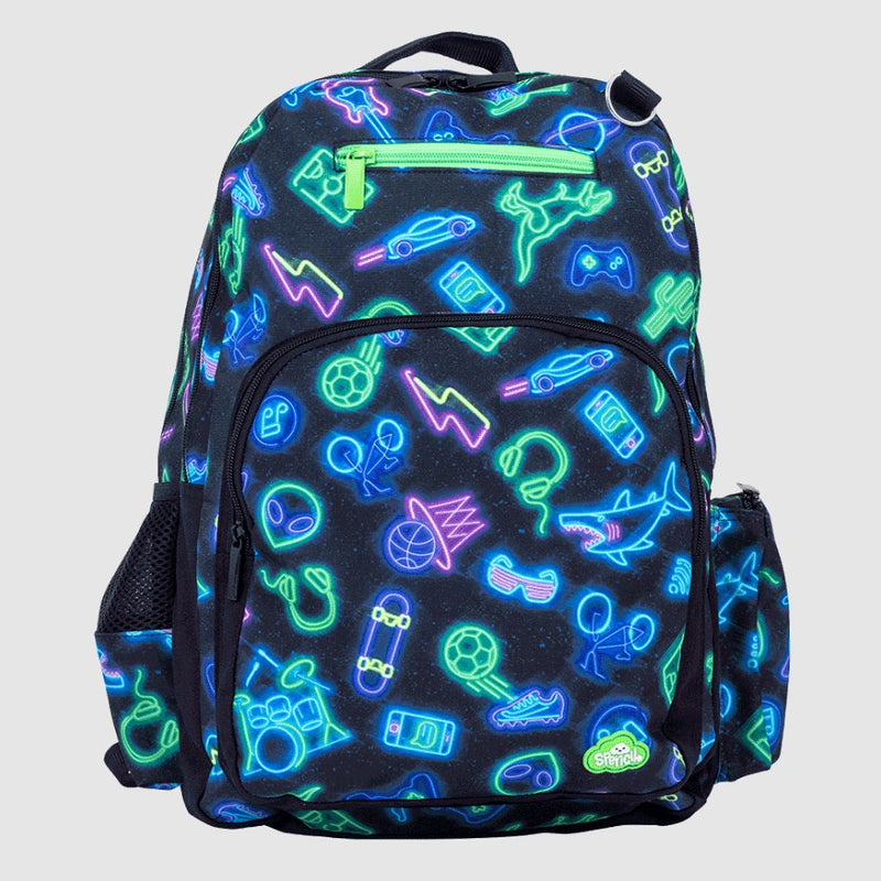 Spencil | Big Kids Backpack - Neon Life