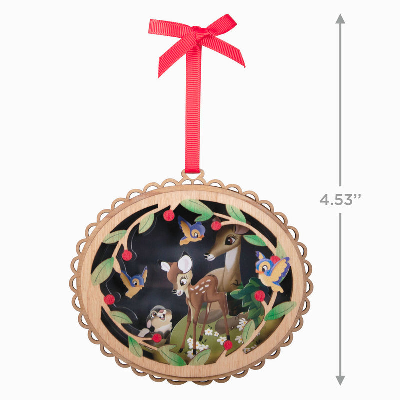 Hallmark Keepsake | Disney Bambi 80th Anniversary Papercraft Ornament