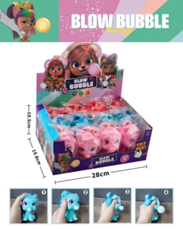 Blow Bubble Squeeze Puppies RRP $6.99