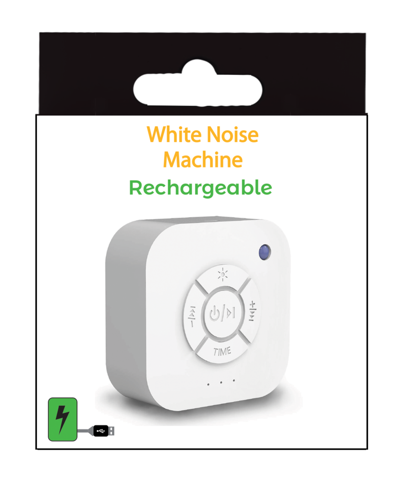 White Noise Sleep Aid Machine Rechargable