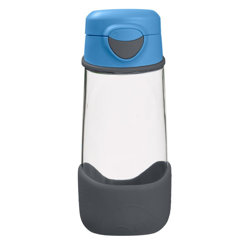 B.Box Sport Water Bottle with Spout 450ml- Blue Slate