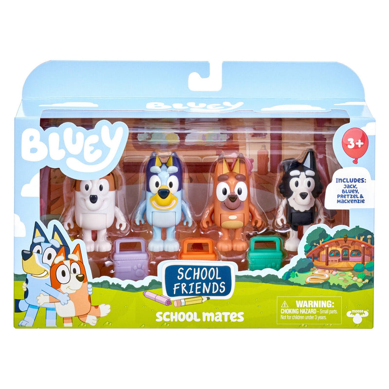 Bluey Figures - Asstd 4 Packs