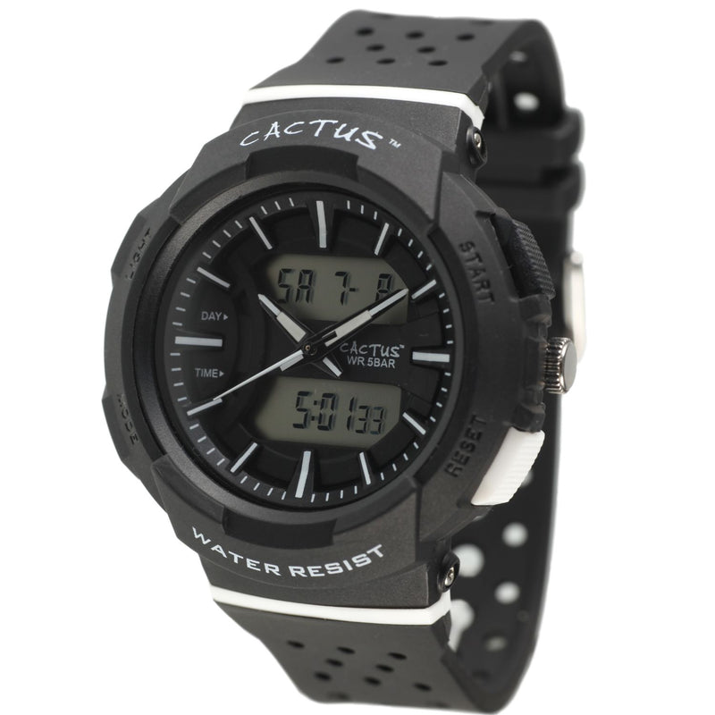 Cactus | AniDigi Kids Watch - Black CAC-142-M01