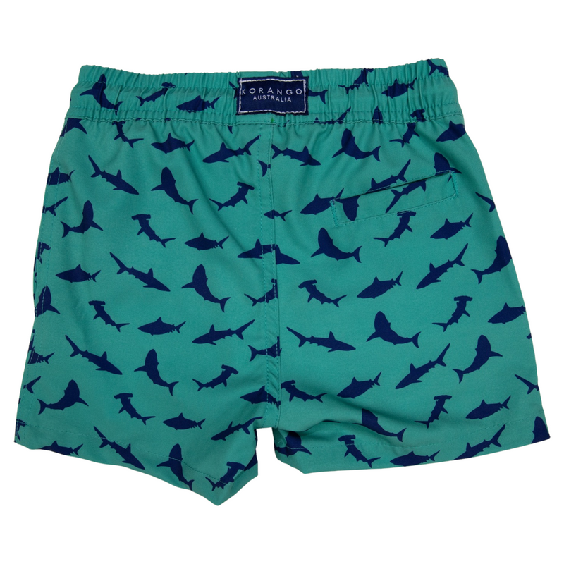 Korango | Shark Print Quick Dry Boardies