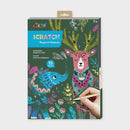 A4 Scratch Art Book - Magic Animals