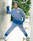 BOB | Blue Dip Dye Fleece Joggers