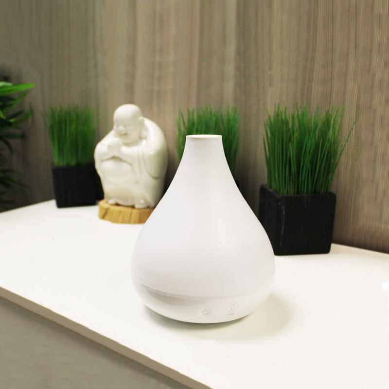 Cool Mist Humidifier + Aroma Diffuser - White