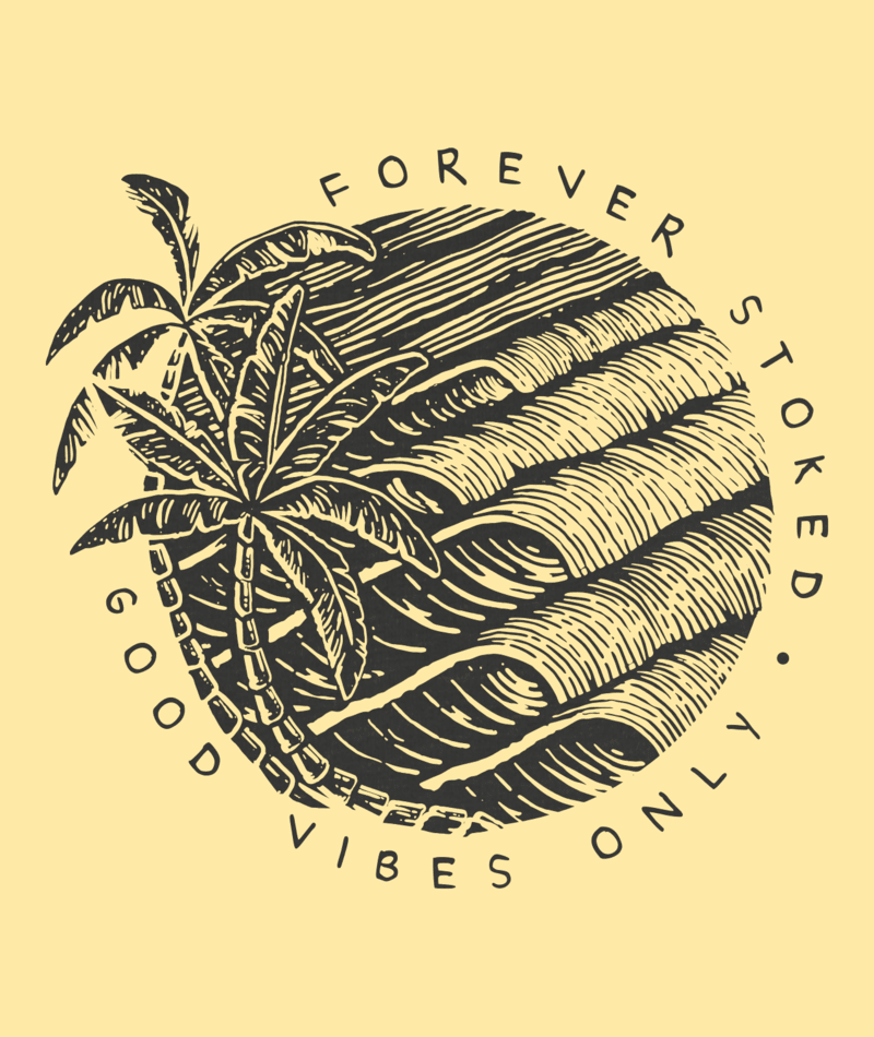 Earth Nymph | Forever Stoked Palms Boys Tee