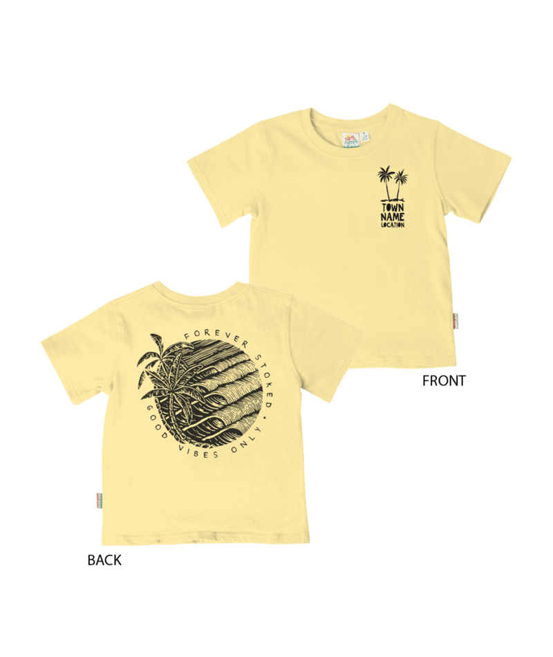 Earth Nymph | Forever Stoked Palms Boys Tee