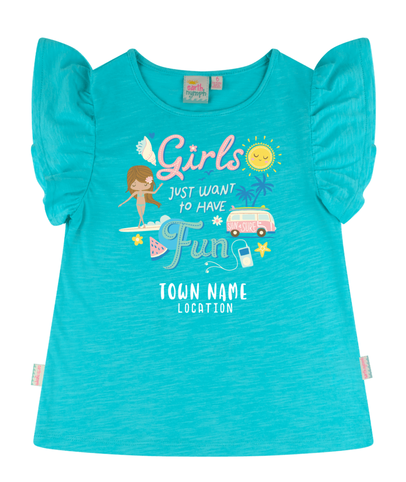 Earth Nymph | Girls Fun Tee