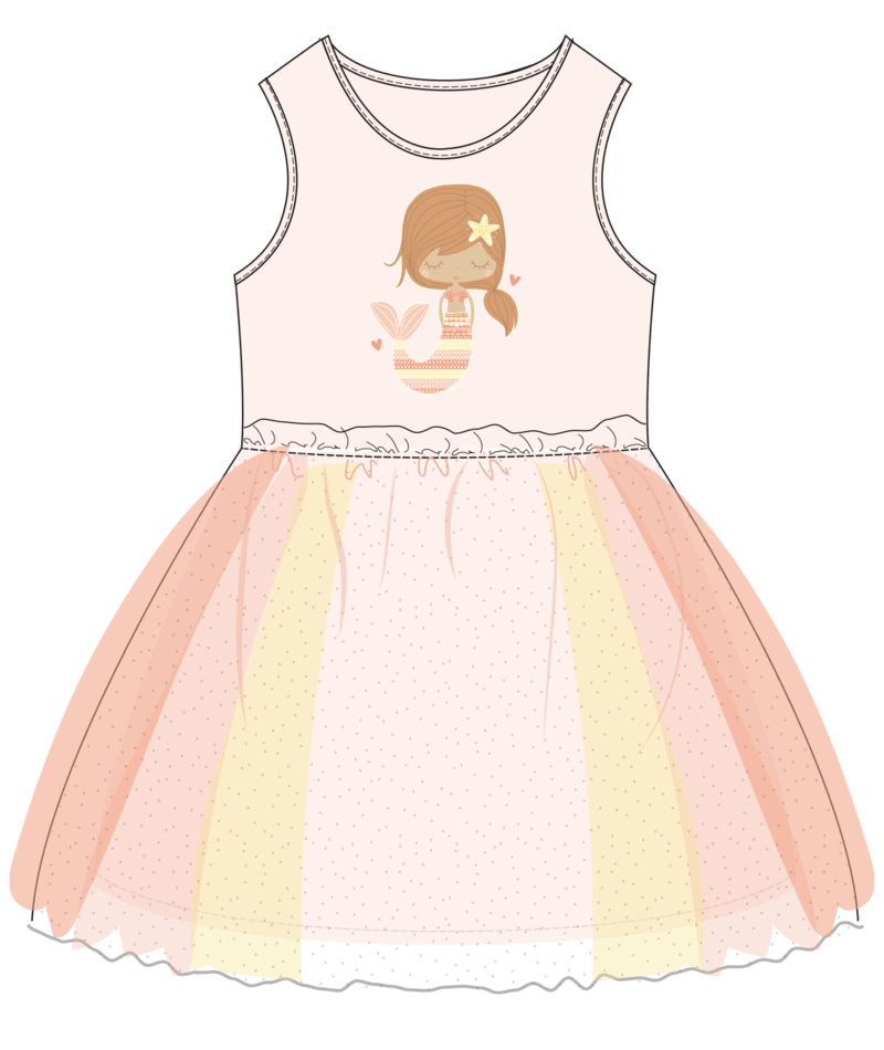 Earth Nymph | Starshine Mermaid Tutu Dress