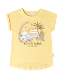 Earth Nymph | Retro Scenic Girls Tee