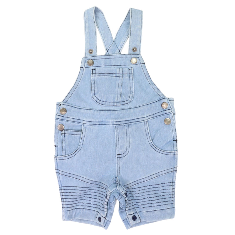 Korango | Denim Knit Overalls