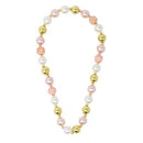 Pink Poppy |  You Are Golden Pearl Necklace