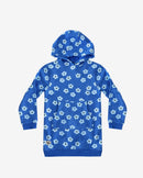 The Girls Club | Cobalt Blue Hooded Flower Dress RRP $79.99  SPECIAL
