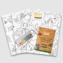 Honeysticks | Jumbo Posters & Watercolour Paints Activity Pack