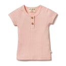 Wilson & Frenchy | Rib Top-Blush $34.99