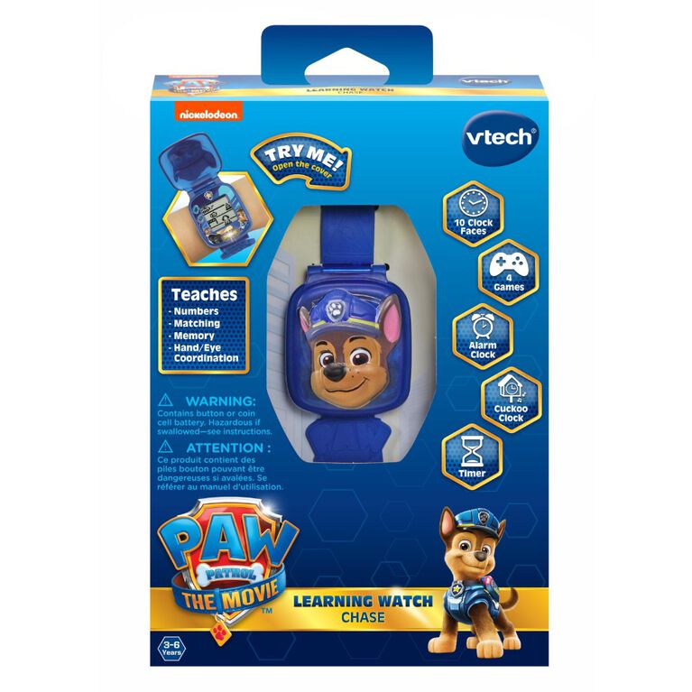 VTech PAW Patrol: The Movie: Learning Watch - Chase