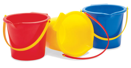 Dantoy | Coloured Buckets 2.5 litre with Pouring Lip