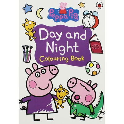 Peppa Pig | Day and Night Colouring Book
