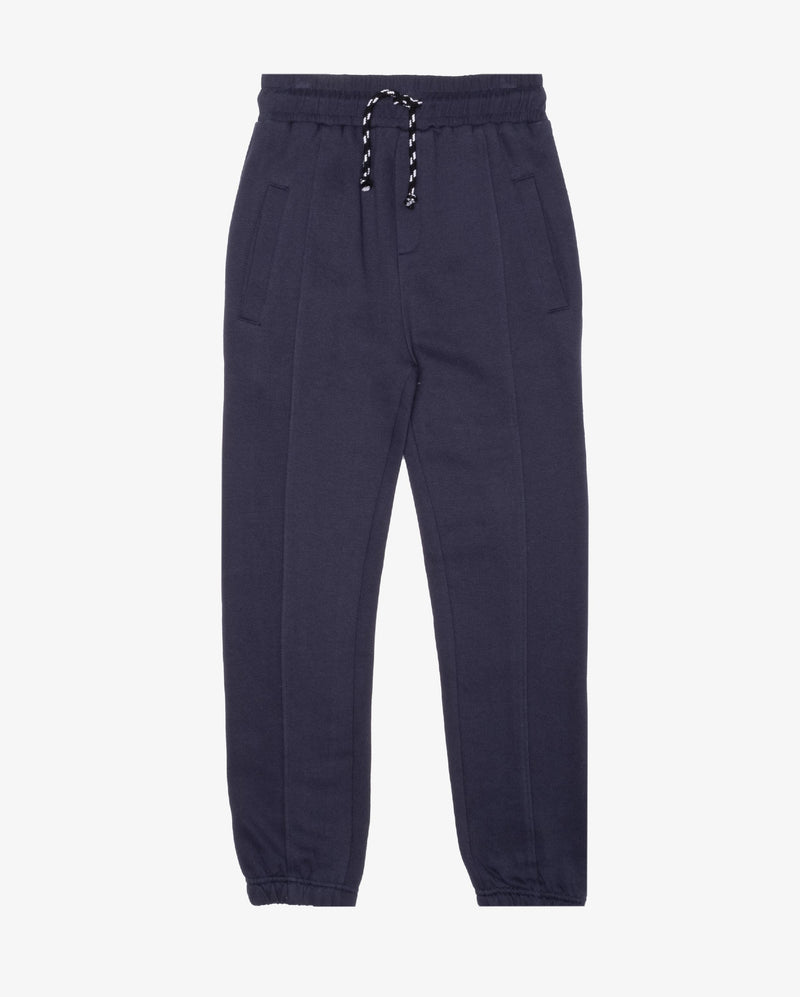 BOB | Navy Seam Front Fleece Joggers