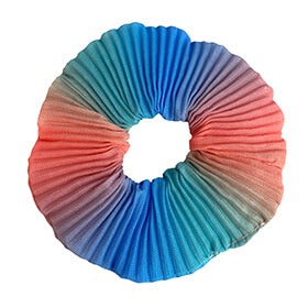 STRETCH  PLEATED OMBRE SCRUNCHIE - Just 4 You