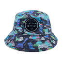 Little Renegade | Reversible Bucket Hat - Dino Party