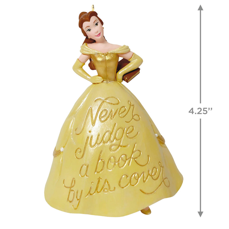 Disney Beauty and the Beast Book Lover Belle Ornament