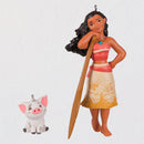 Hallmark Keepsake | Disney Moana and Pua Ornaments 2022, Set of 2