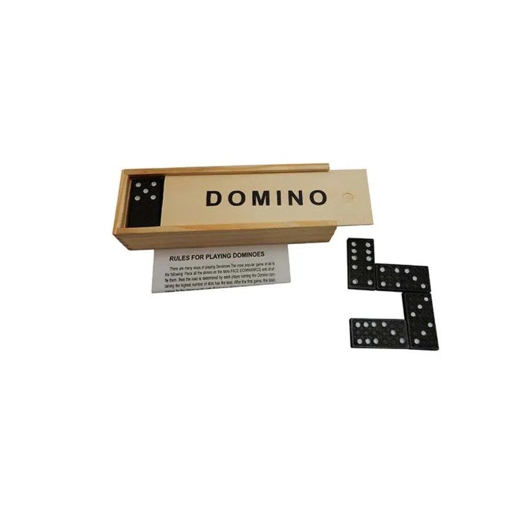 Dominoes Set 28pc in Wooden Box