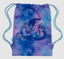Spencil | Big Drawstring Bag - Cat-a-cosmic