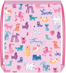 Spencil Little Drawstring Bag Doodle Dogs 37 x 50cm