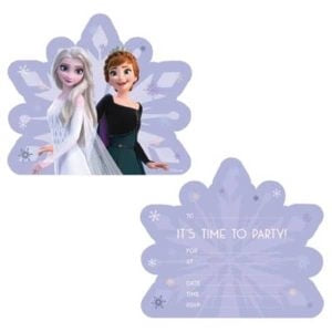 Party Invitations 8pk Disney Frozen E8302