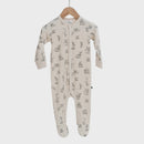 Burrow & Be | Essentials Sleep Suit - Almond Burrowers