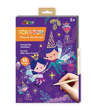 Avenir | A5 Scratch Book - Elves in the Garden